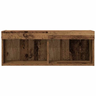vidaXL Σετ επίπλου τηλεόρασης 80x30x30cm Παλαιό ξύλο