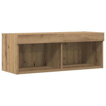 vidaXL Σετ επίπλου τηλεόρασης 80x30x30cm artisan δρυς