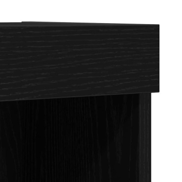 vidaXL Σετ επίπλου τηλεόρασης 80x30x30cm Μαύρη Οξυά