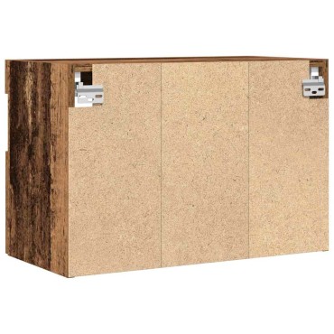 vidaXL Ντουλάπι Τηλεόρασης Τοίχου 60x30x40cm Παλαιό ξύλο