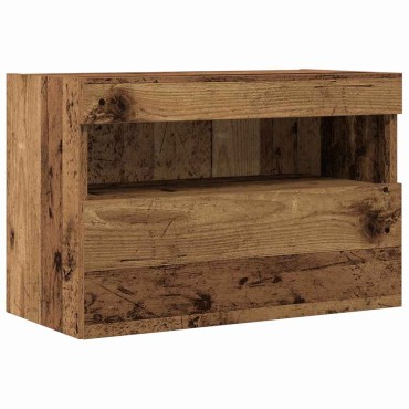 vidaXL Ντουλάπι Τηλεόρασης Τοίχου 60x30x40cm Παλαιό ξύλο