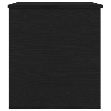 vidaXL Κουτί αποθήκευσης Μαύρη δρυς 60x42x46cm Επεξεργασμένο Ξύλο