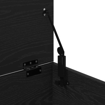 vidaXL Κουτί αποθήκευσης Μαύρη δρυς 60x42x46cm Επεξεργασμένο Ξύλο