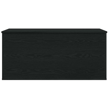 vidaXL Κουτί αποθήκευσης Μαύρη δρυς 100x42x46cm