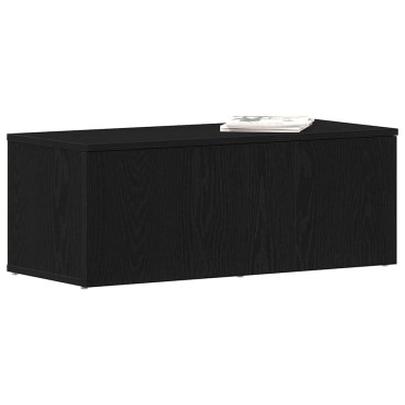 vidaXL Ντουλάπι TV 80x34x30cm Μαύρη Οξυά Επεξεργασμένο Ξύλο