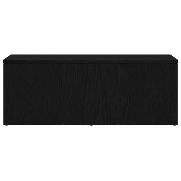 vidaXL Ντουλάπι TV 80x34x30cm Μαύρη Οξυά Επεξεργασμένο Ξύλο