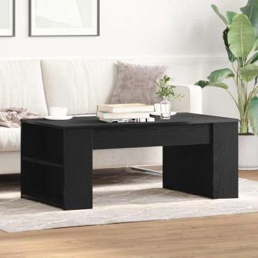 vidaXL Τραπεζάκι σαλονιού Μαύρη Οξυά 102x55x42cm 1 τεμ.