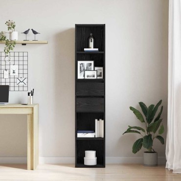 vidaXL Βιβλιοθήκη 4 επιπέδων 36x30x171cm Επεξεργασμένο Ξύλο 1 τεμ.