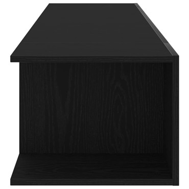 vidaXL Ντουλάπι TV 135x39x30cm Μαύρη Οξυά Επεξεργασμένο Ξύλο