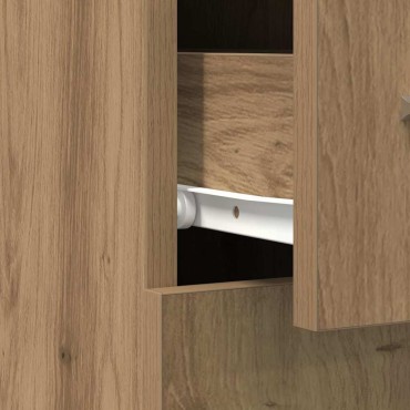 vidaXL Φαρμακευτική Ντουλάπα artisan δρυς 20x45,5x60cm