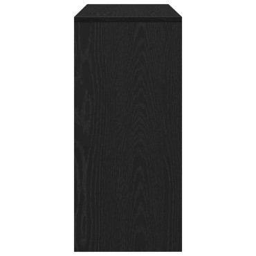 vidaXL Τραπέζι κονσόλας Μαύρη Οξυά 100x35x76,5cm 1 τεμ.