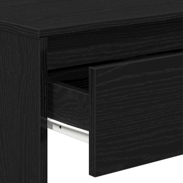 vidaXL Τραπέζι κονσόλας Μαύρη Οξυά 100x35x76,5cm 1 τεμ.