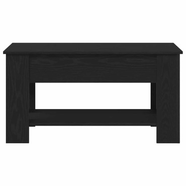 vidaXL Τραπεζάκι σαλονιού Μαύρη Οξυά 101x49x52cm 1 τεμ.