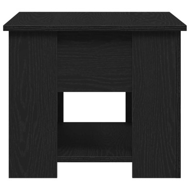 vidaXL Τραπεζάκι σαλονιού Μαύρη Οξυά 79x49x41cm 1 τεμ.