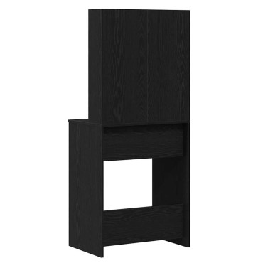 vidaXL Τραπέζι περιποίησης Μαύρη Οξυά 60x40x140cm