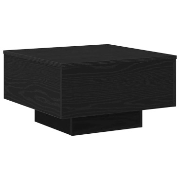 vidaXL Τραπεζάκι σαλονιού Μαύρη Οξυά 55x55x31cm 1 τεμ.
