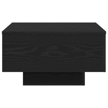 vidaXL Τραπεζάκι σαλονιού Μαύρη Οξυά 55x55x31cm 1 τεμ.