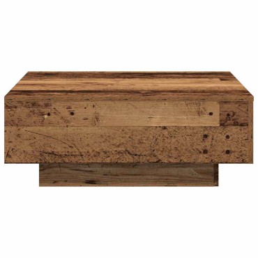 vidaXL Τραπεζάκι σαλονιού Παλιό Ξύλο 80x80x31cm 1 τεμ.