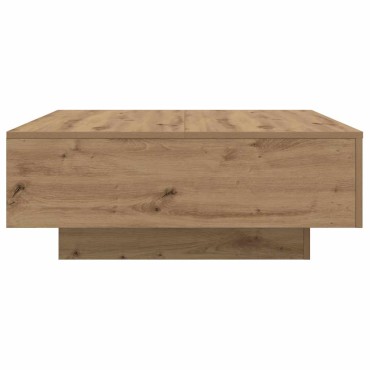 vidaXL Artisan Δρυς 80x80x31cm Επεξεργασμένο Ξύλο