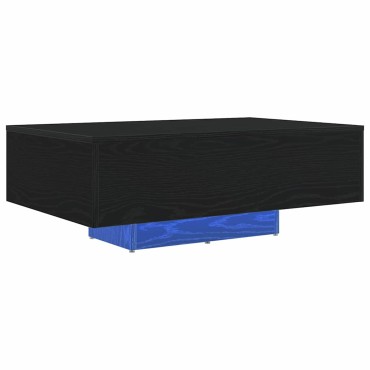 vidaXL Μαύρη Δρυς 85x55x31cm Επεξεργασμένο Ξύλο