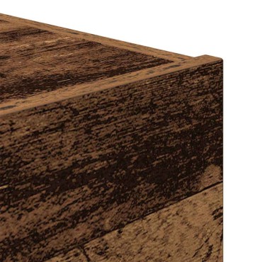 vidaXL Κομοδίνο 2 τεμ. Παλιό ξύλο 45x40x55cm Επεξεργασμένο Ξύλο