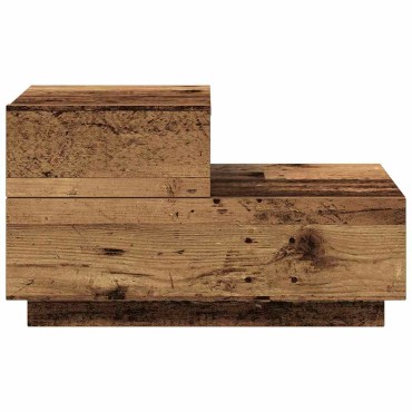 vidaXL Κομοδίνο Παλιό ξύλο 70x36x40,5cm Επεξεργασμένο Ξύλο 1 τεμ.