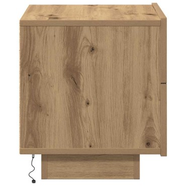 vidaXL Κομοδίνο Artisan Oak 70x36x40,5cm Επεξεργασμένο Ξύλο 1 τεμ.