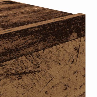 vidaXL Κομοδίνο Παλιό ξύλο 50x39x41cm Επεξεργασμένο Ξύλο 1 τεμ.