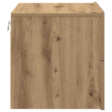 vidaXL Κομοδίνο 2 τεμ. Artisan Oak 50x39x41cm Επεξεργασμένο Ξύλο