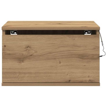 vidaXL Τοίχου κομοδίνο Artisan Oak 50x36x30cm Επεξεργασμένο Ξύλο 1 τεμ.