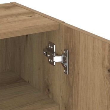 vidaXL Σετ επίπλου τηλεόρασης 40,5x30x102cm Artisan Oak