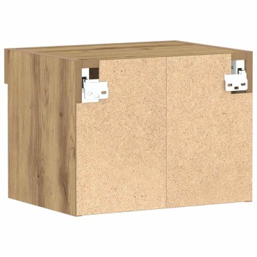 vidaXL Σετ επίπλου τηλεόρασης 2 τμχ. Artisan Oak Επεξεργασμένο Ξύλο