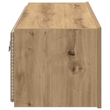 vidaXL Ντουλάπι Τηλεόρασης Τοίχου 100x35x31cm Artisan Oak