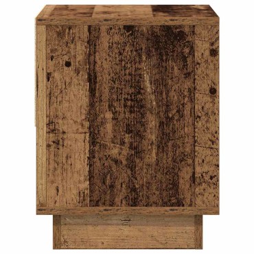 vidaXL Κομοδίνο 2 τεμ. Παλιό ξύλο 45x34x44cm Επεξεργασμένο Ξύλο