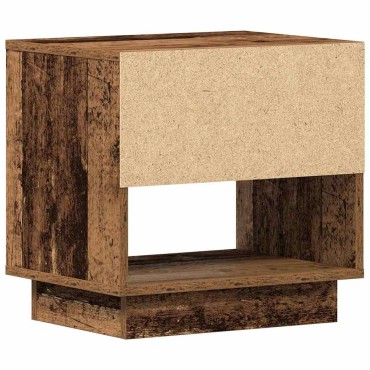 vidaXL Κομοδίνο 2 τεμ. Παλιό ξύλο 45x34x44cm Επεξεργασμένο Ξύλο