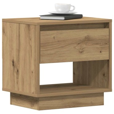 vidaXL Κομοδίνο Artisan Oak 45x34x44cm Επεξεργασμένο Ξύλο 1 τεμ.