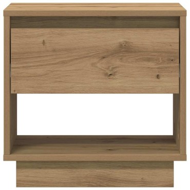 vidaXL Κομοδίνο Artisan Oak 45x34x44cm Επεξεργασμένο Ξύλο 1 τεμ.
