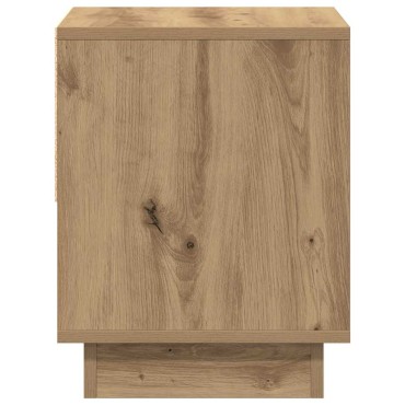 vidaXL Κομοδίνο Artisan Oak 45x34x44cm Επεξεργασμένο Ξύλο 1 τεμ.