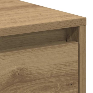 vidaXL Κομοδίνο 2 τεμ. Artisan Oak 45x34x44cm Επεξεργασμένο Ξύλο