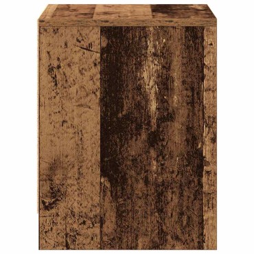 vidaXL Κομοδίνο Παλιό ξύλο 45x34x44,5cm Επεξεργασμένο Ξύλο 1 τεμ.