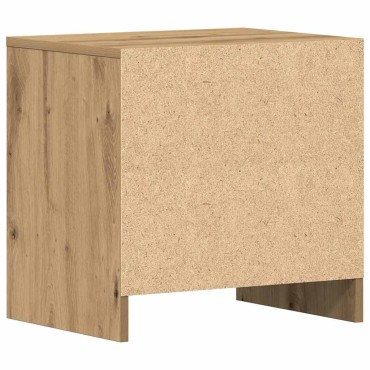 vidaXL Κομοδίνο Artisan Oak 45x34x44,5cm Επεξεργασμένο Ξύλο 1 τεμ.