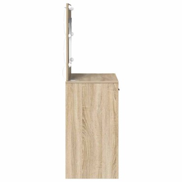vidaXL Τραπέζι περιποίησης Δρύς Sonoma 78,5x41x135 εκ