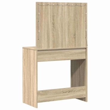 vidaXL Τραπέζι περιποίησης Δρύς Sonoma 78,5x41x135 εκ