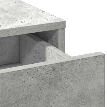 vidaXL Τραπέζι περιποίησης Σκυρόδεμα Γκρι 78,5x41x135 εκ