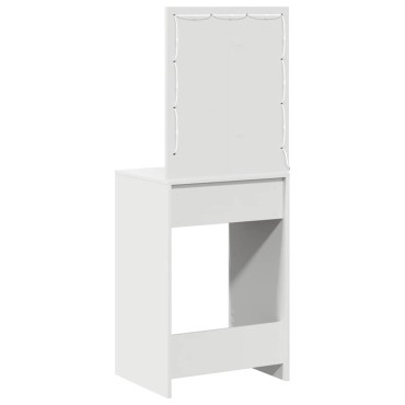 vidaXL Τραπέζι περιποίησης Λευκό 50x41x135cm Επεξεργασμένο Ξύλο