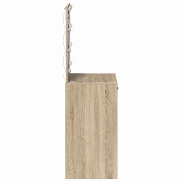 vidaXL Τραπέζι περιποίησης Δρύς Sonoma 50x41x135 εκ