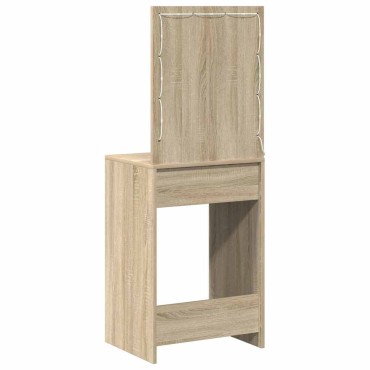 vidaXL Τραπέζι περιποίησης Δρύς Sonoma 50x41x135 εκ
