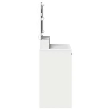 vidaXL Τραπέζι περιποίησης Λευκό 79x41x135cm Επεξεργασμένο Ξύλο