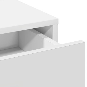 vidaXL Τραπέζι περιποίησης Λευκό 50x41x135cm Επεξεργασμένο Ξύλο