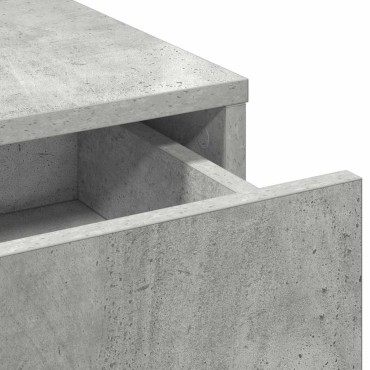 vidaXL Τραπέζι περιποίησης Σκυρόδεμα Γκρι 50x41x135 εκ